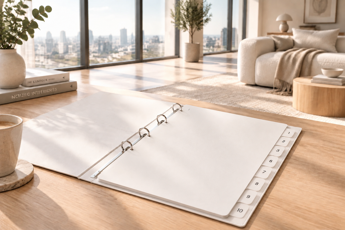 A5 index tabs white 1 to 10 PP 0.13