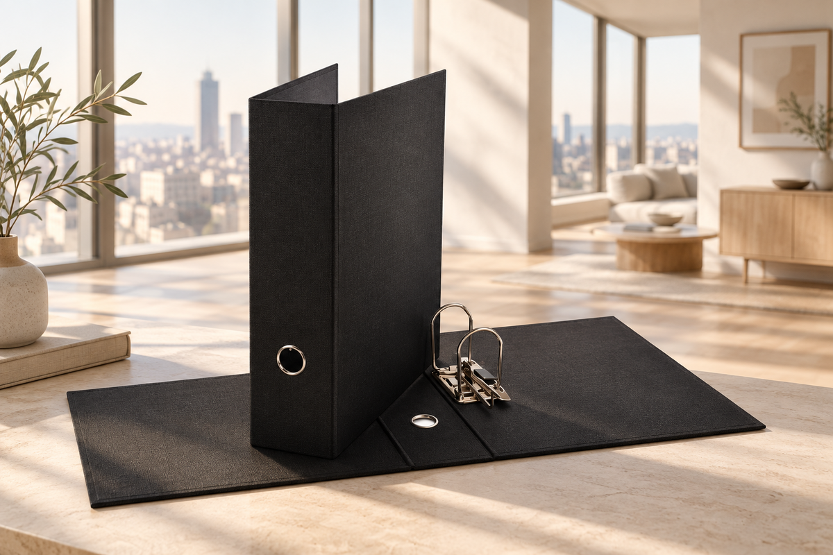Luxury ring binders